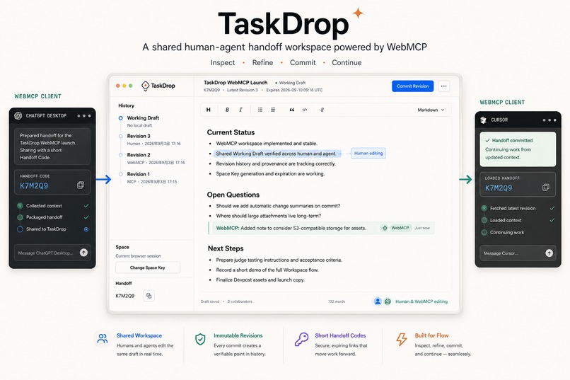 TaskDrop – screenshot 1