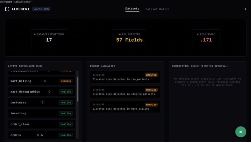 albugent-webmcp – screenshot 2