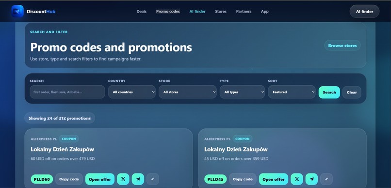 DiscountHub WebMCP – screenshot 4