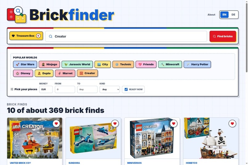  Brickfinder – screenshot 2