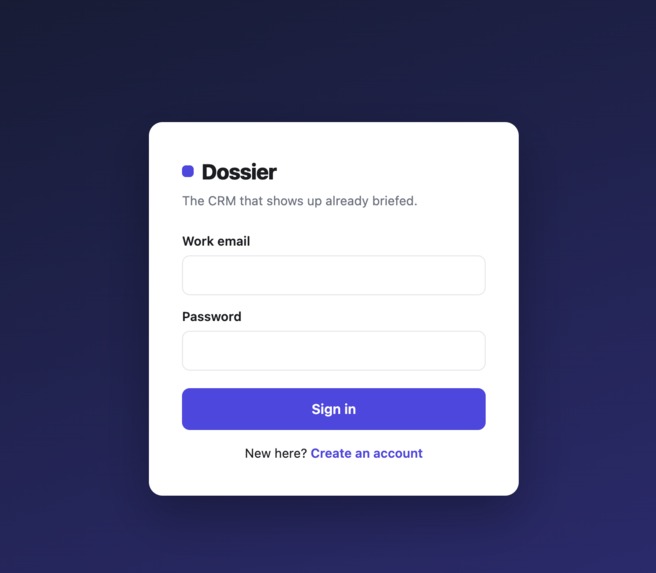 Dossier – screenshot 4