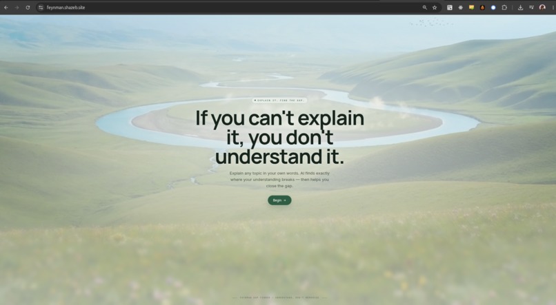 Feynman AI – screenshot 1