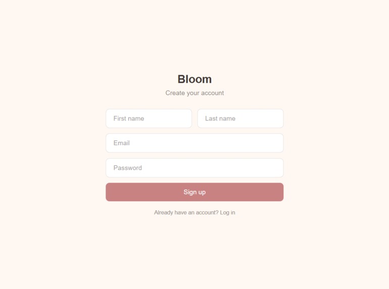 Bloom – screenshot 1