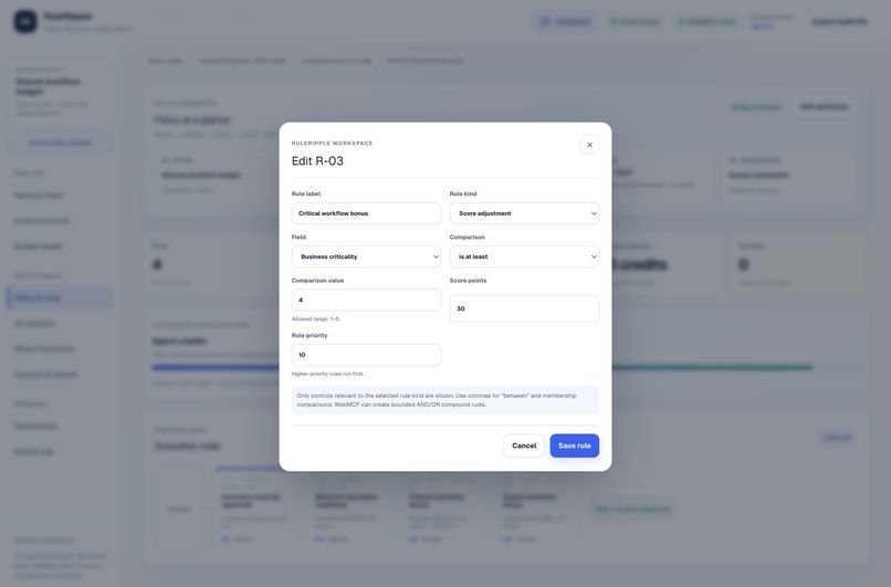 RuleRipple – screenshot 2