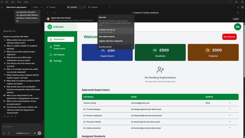 UniTrack – screenshot 1