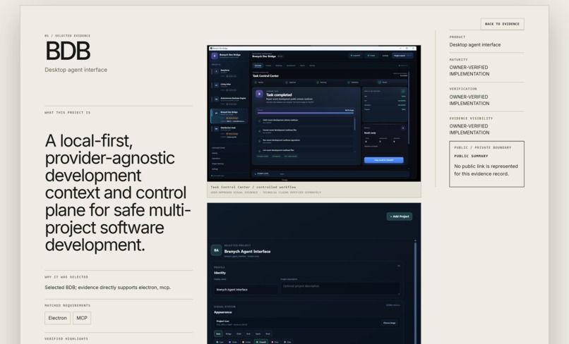Brenych Studio Agent Interface – screenshot 4