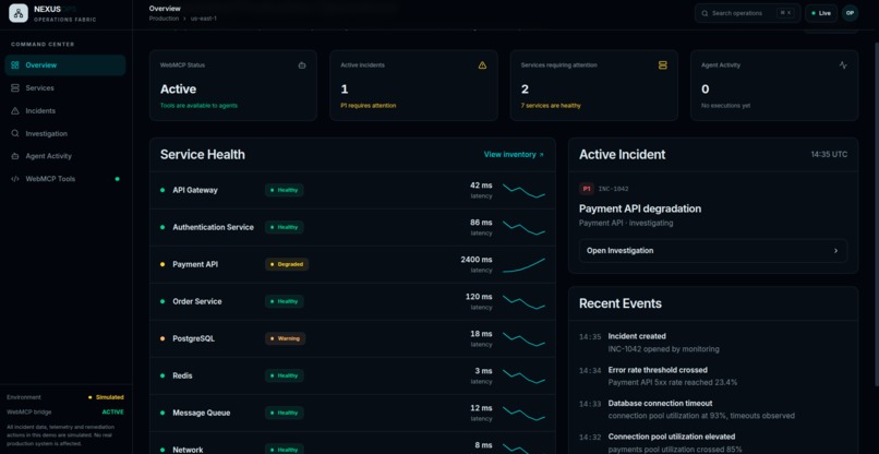 NexusOps – screenshot 1