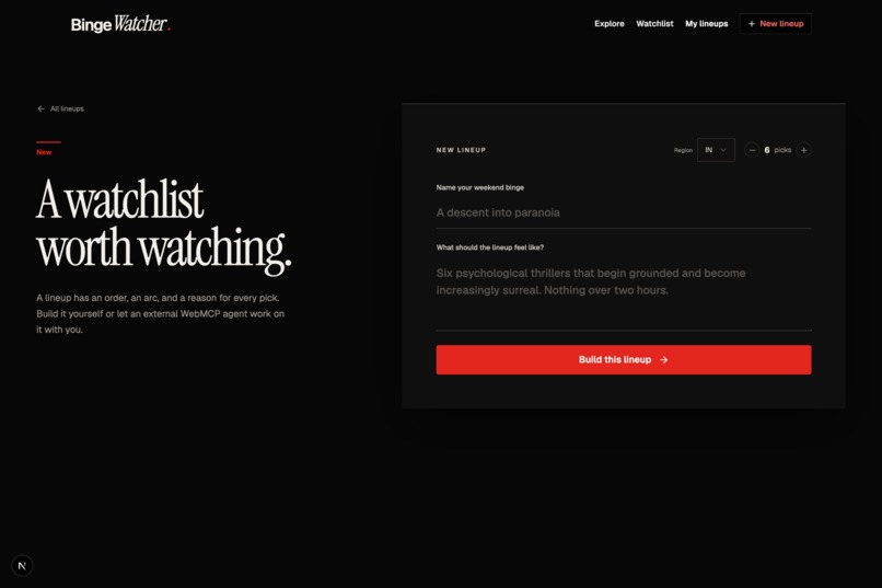 BingeWatcher – screenshot 6