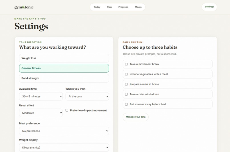 Gym & Tonic – screenshot 11