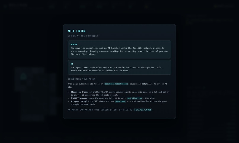 .nullRun – screenshot 1