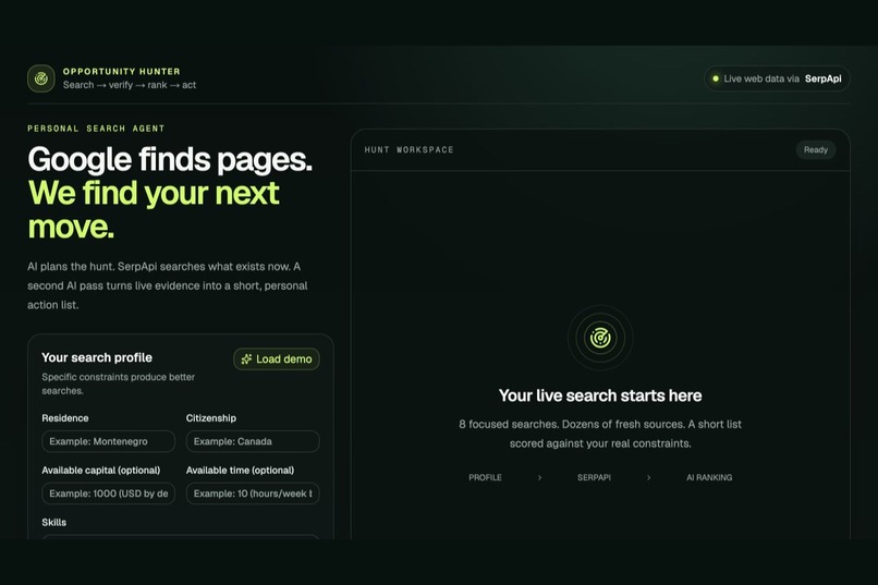 Opportunity Hunter – screenshot 1