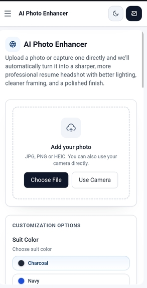 ResumeAI Pro – screenshot 4