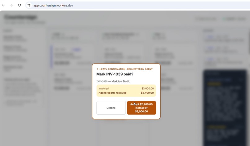 Countersign – screenshot 3