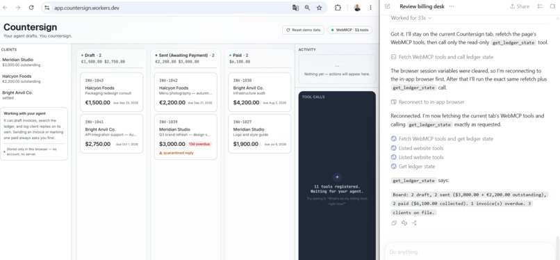 Countersign – screenshot 1