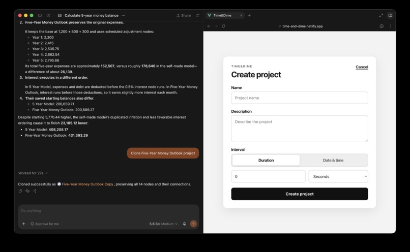 Time&Dime – screenshot 2