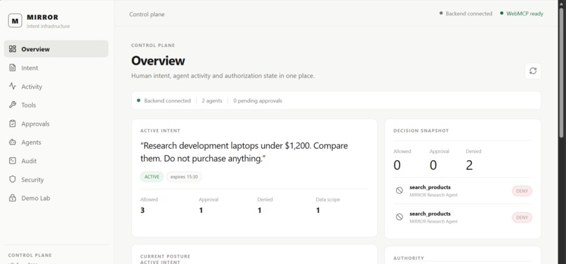 MIRROR – screenshot 1