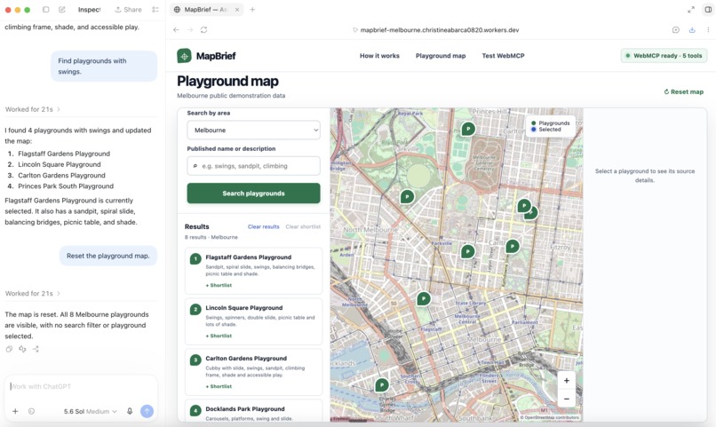 MapBrief – screenshot 3