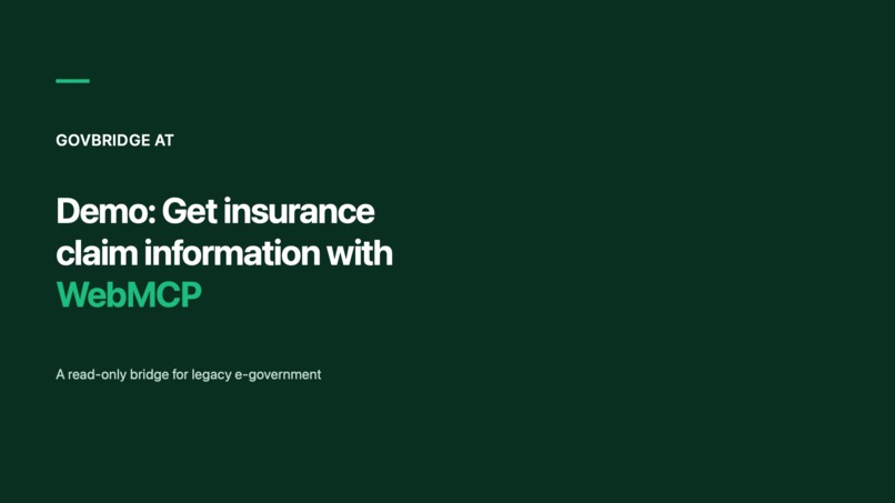 GovBridge AT – screenshot 1