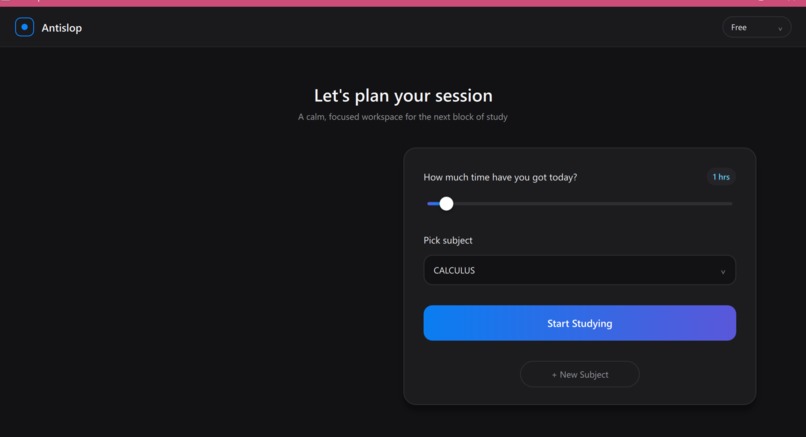 Antislop – screenshot 1