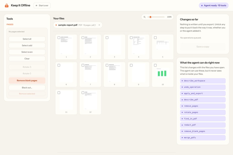 Keep It Offline – screenshot 3