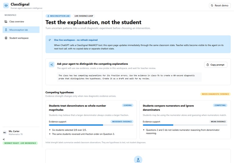 ClassSignal – screenshot 1