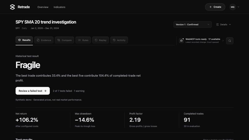 ReTrade – screenshot 2