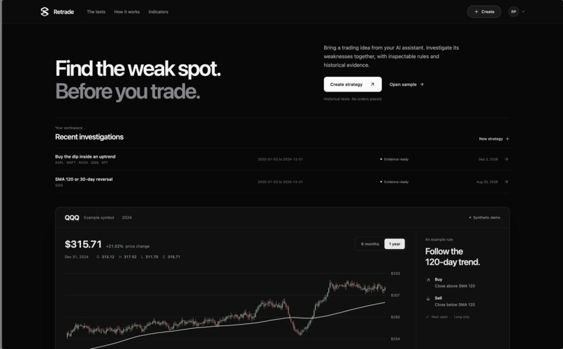 ReTrade – screenshot 1