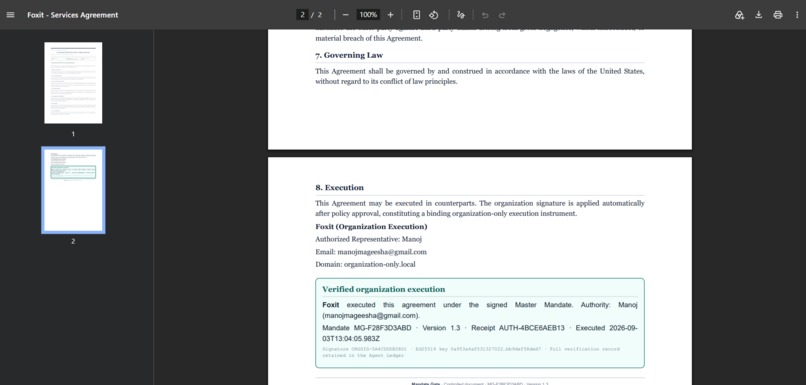 Mandate gate  – screenshot 3