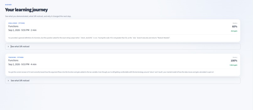 Sift – screenshot 3