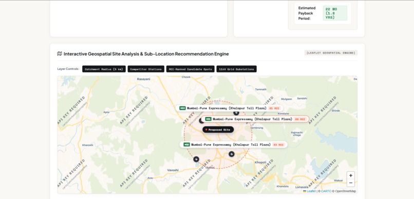 Evision - Charging station recommendation – screenshot 11