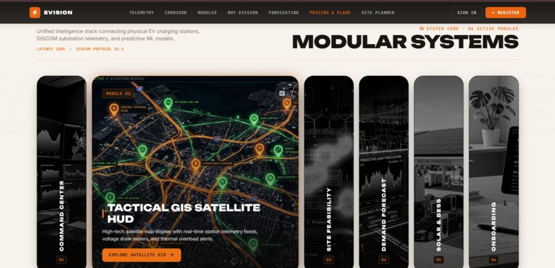 Evision - Charging station recommendation – screenshot 3