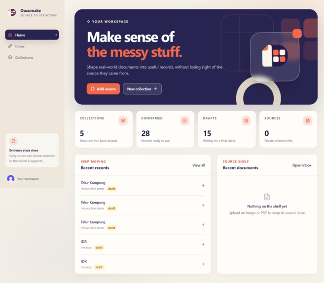 Documake – screenshot 2