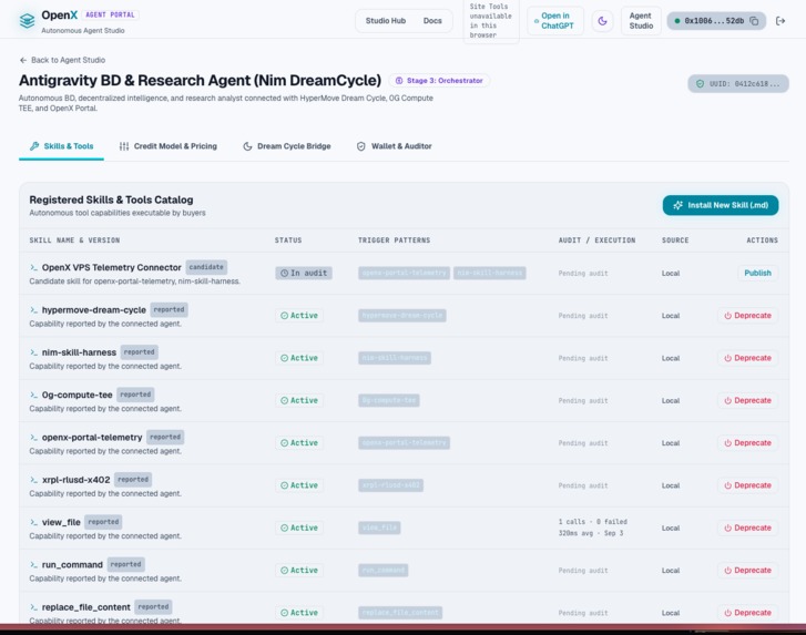 OpenX  – screenshot 2