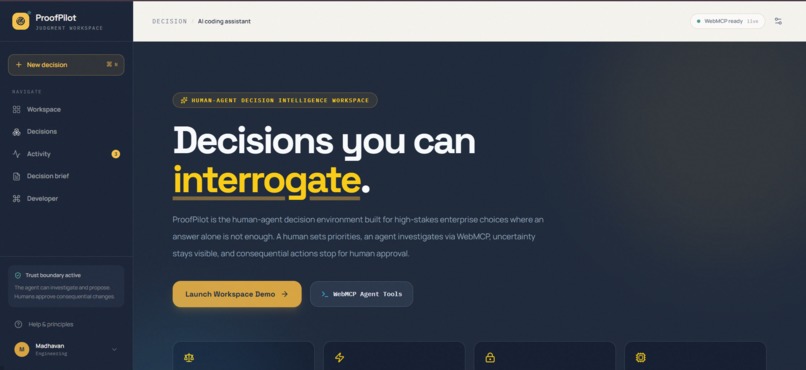 ProofPilot – screenshot 1