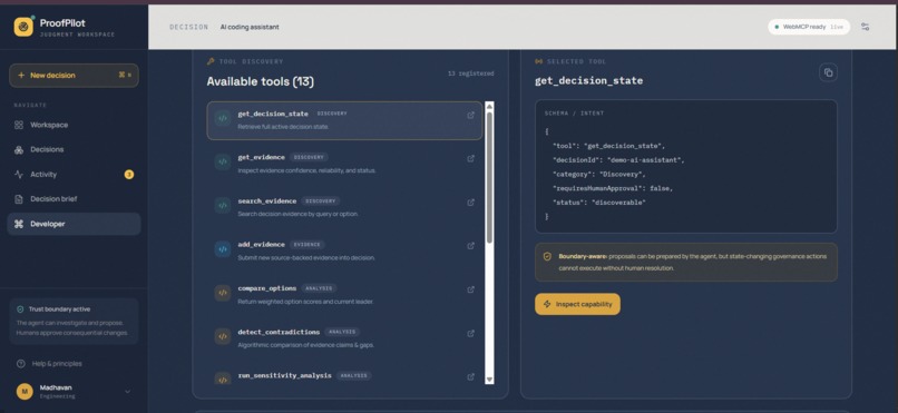 ProofPilot – screenshot 2