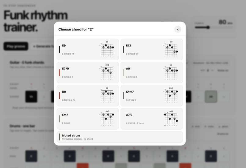 funk-trainer  – screenshot 3