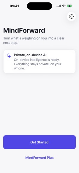 MindForward – screenshot 1