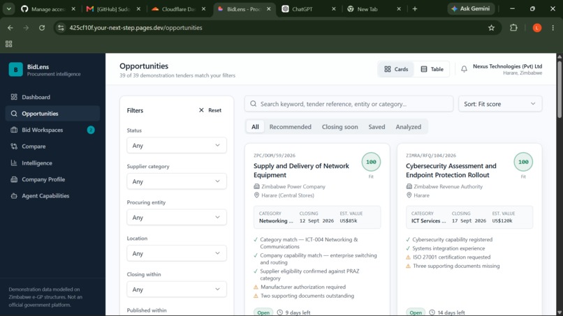 BidLens – screenshot 5