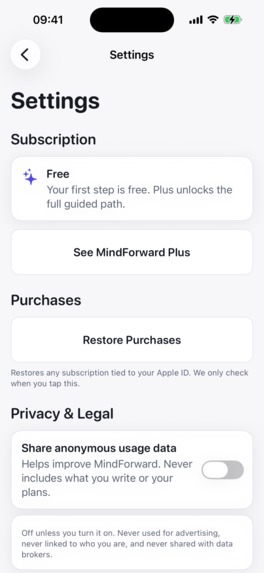 MindForward – screenshot 6