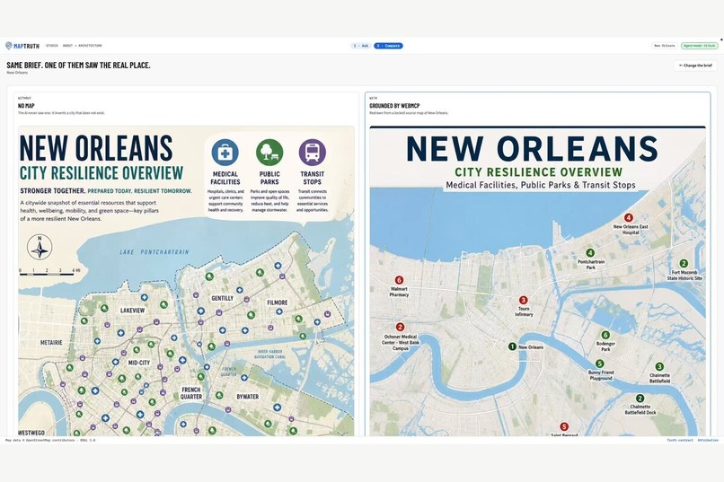 MapTruth – screenshot 2