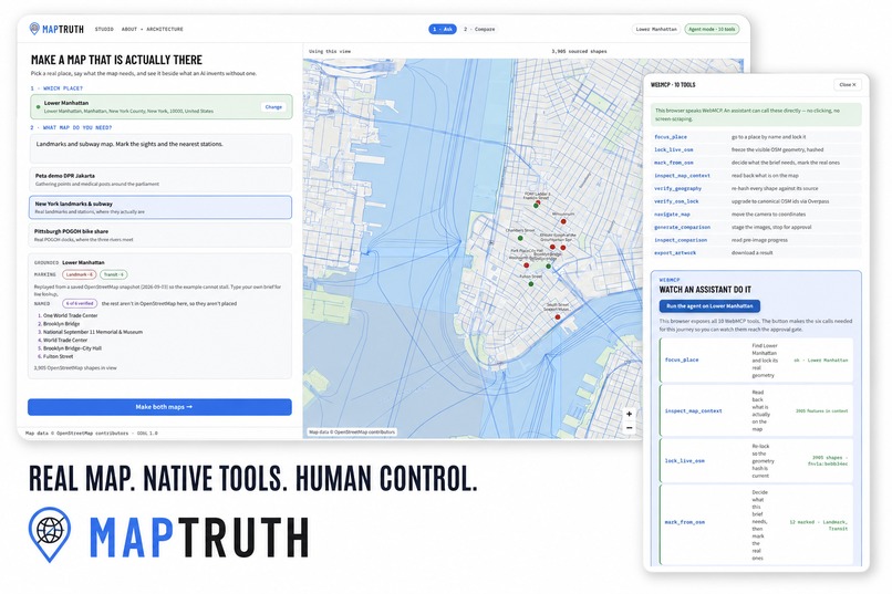 MapTruth – screenshot 1