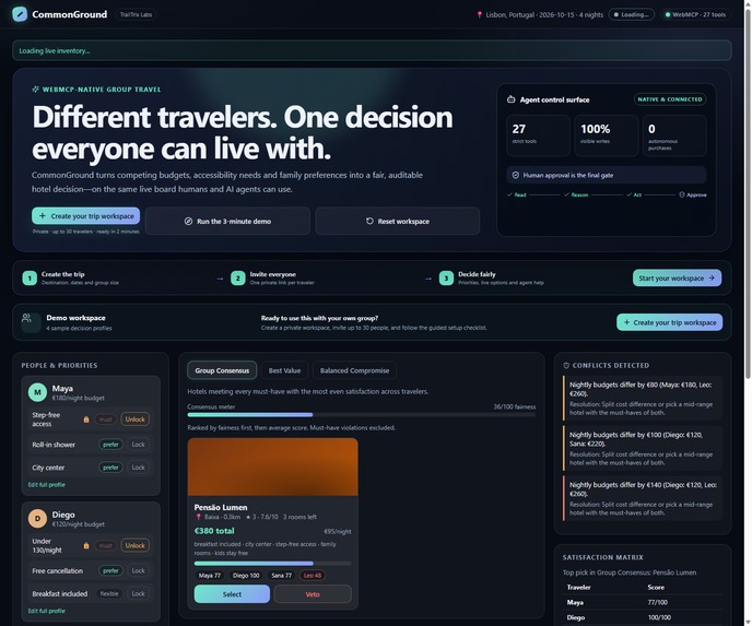 CommonGround Travel – screenshot 3
