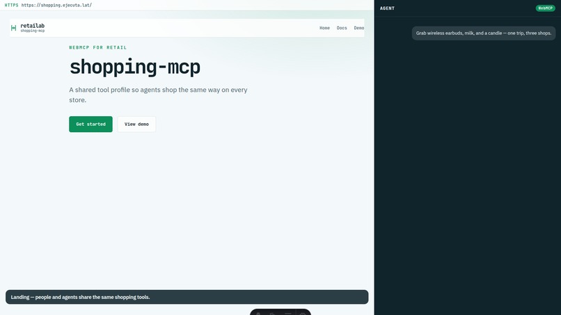 Shopping MCP – screenshot 2