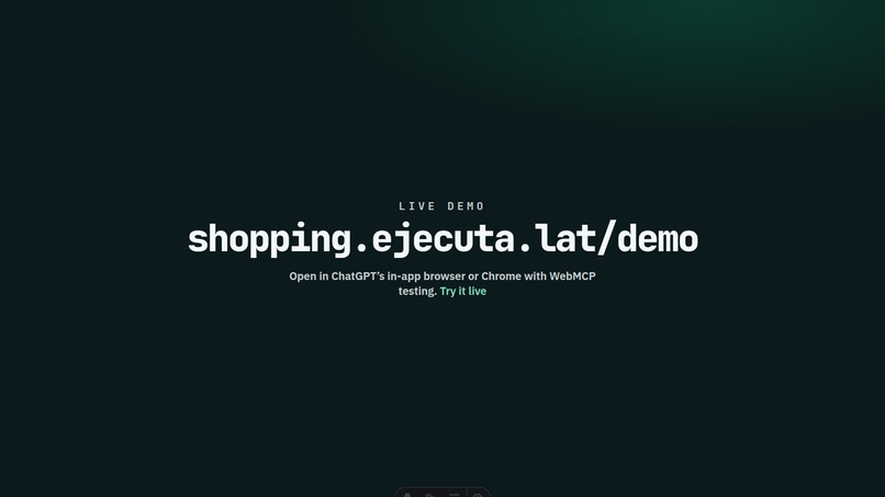 Shopping MCP – screenshot 1