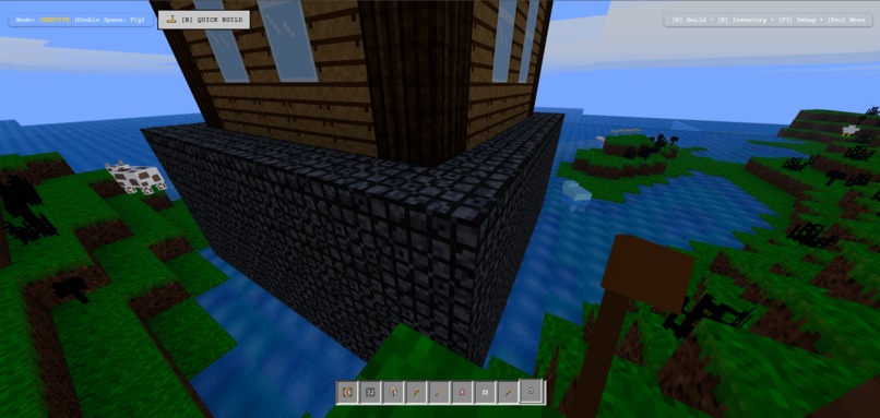 Minecraft WebMCP player – screenshot 2