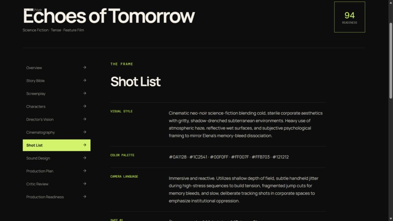 CineForge AI – screenshot 1