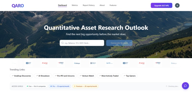 QARO AI: Live Market Intelligence – screenshot 7