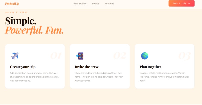 Packedup – screenshot 2