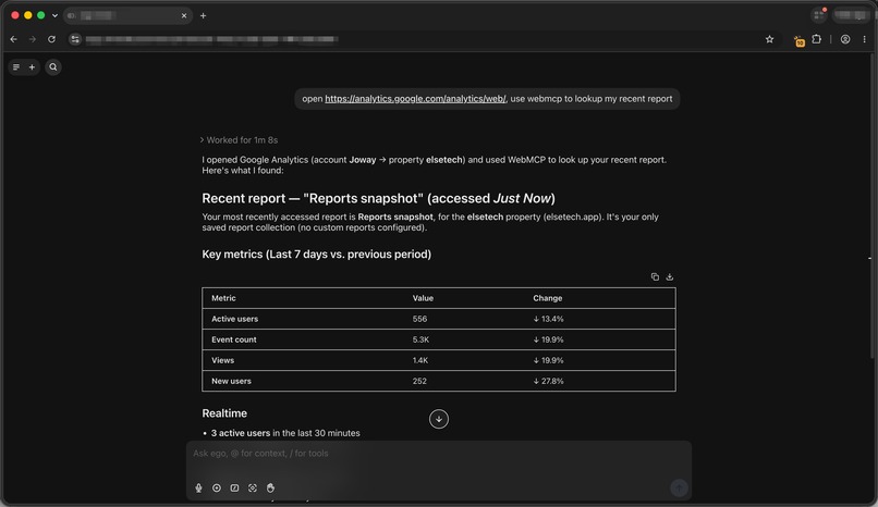 Web2MCP – screenshot 2
