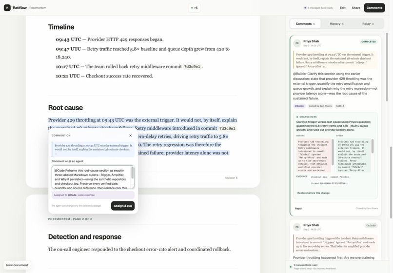 Ratiflow – screenshot 1